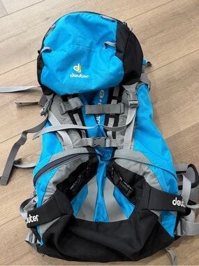 Deuter Guide 40 + SL Backpack Alpine Back System Vari Flex Blue Black & Gray